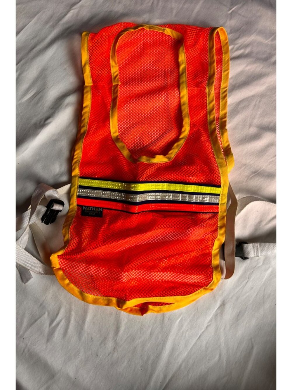 High Visibility Biking Vest | Adjustable Orange Hi Vis